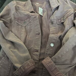 Maurice’s pink Jean jacket nwt